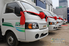 JAC Wins an Order for 200 Electric Light Trucks