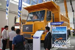 XCMG’s Mining Trucks Shining at the BICES 2017