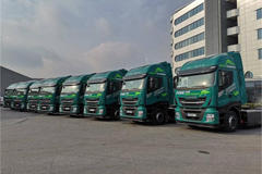 50 New CNG-Powered IVECO STRALIS NP trucks Delivered to PIMK Ltd, Bulgaria