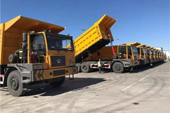 36 Units XCMG Dumping Trucks Delivered to Pingzhuang Coal Mines for Operation