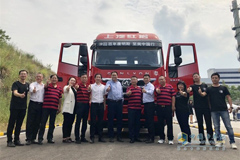 SAIC Hongyan and Cummins Jointly Rolls Out a New Genlyon Truck for Customers