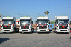 100 Units Dongfeng KL Trucks Delivered to Tianjin for Operation