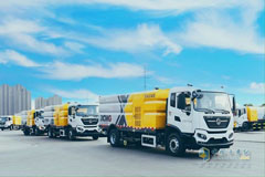 10 Units XCMG Urban Cleaning Vehicles Delivered to Chongqing for Operation