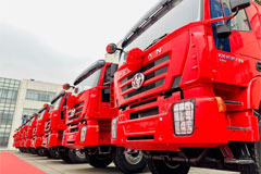 100 Units SAIC Hongyan Trucks Handed Over to Congo Mining Corporation 