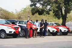 JAC Makes Batch Delivery of T6 Pickups in Nigeria