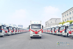 FAW Jiefang Delivers 300 Units of Hydrogen Fuel Cell Trucks