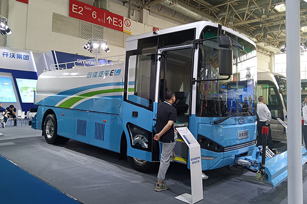 Trucks Exhibited at 2024 Beijing Int'l Expo on Buses, Trucks & Components