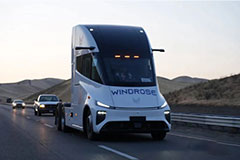 Windrose E Truck Completes a 4,500 km Cross-country Road Test across the US.