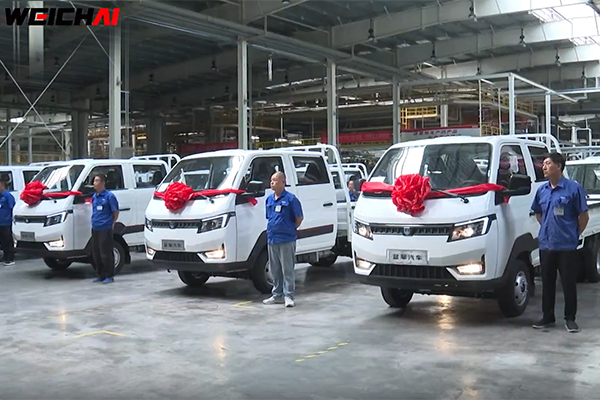 20 LANDKING NEV Light Trucks Were Exported to Kazakhstan 