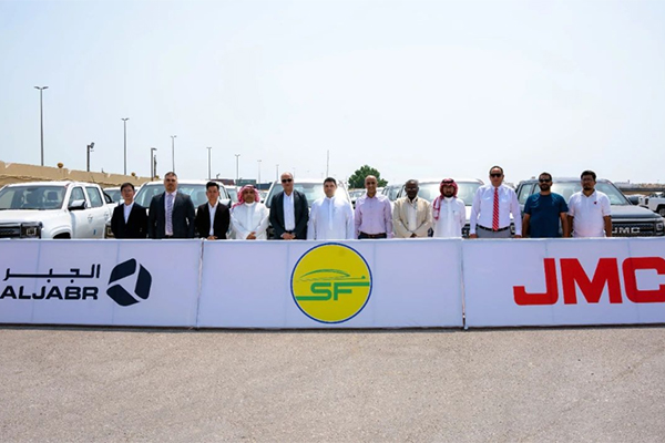 JMC Delivers First 50 Grand Avenue Pickups to Al Safi in Saudi Arabia