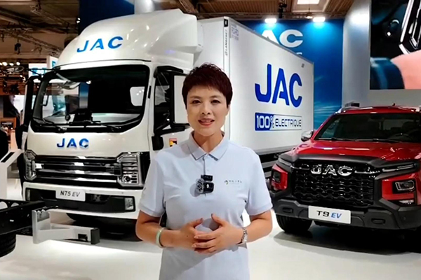 IAA 2024: JAC Showcases N75 and N42 Electric Light Trucks