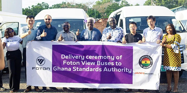 Foton Motor Delivers VIEW CS2 to Ghana Standards Authority