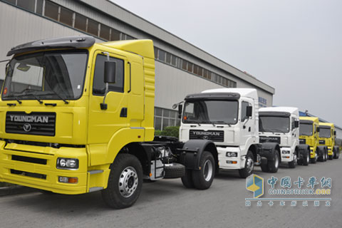 Yongman tractors exported to Algeria